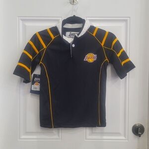 LA Lakers originals youth small rugby top NWT